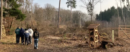 Waldprojekt der 7. Klasse März 2026